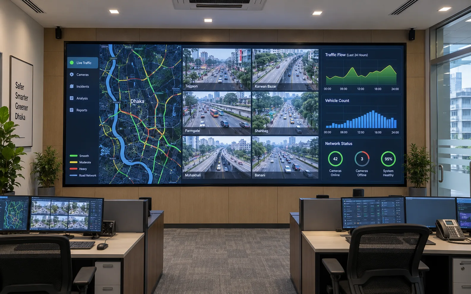 Control Room / Operations LED Display